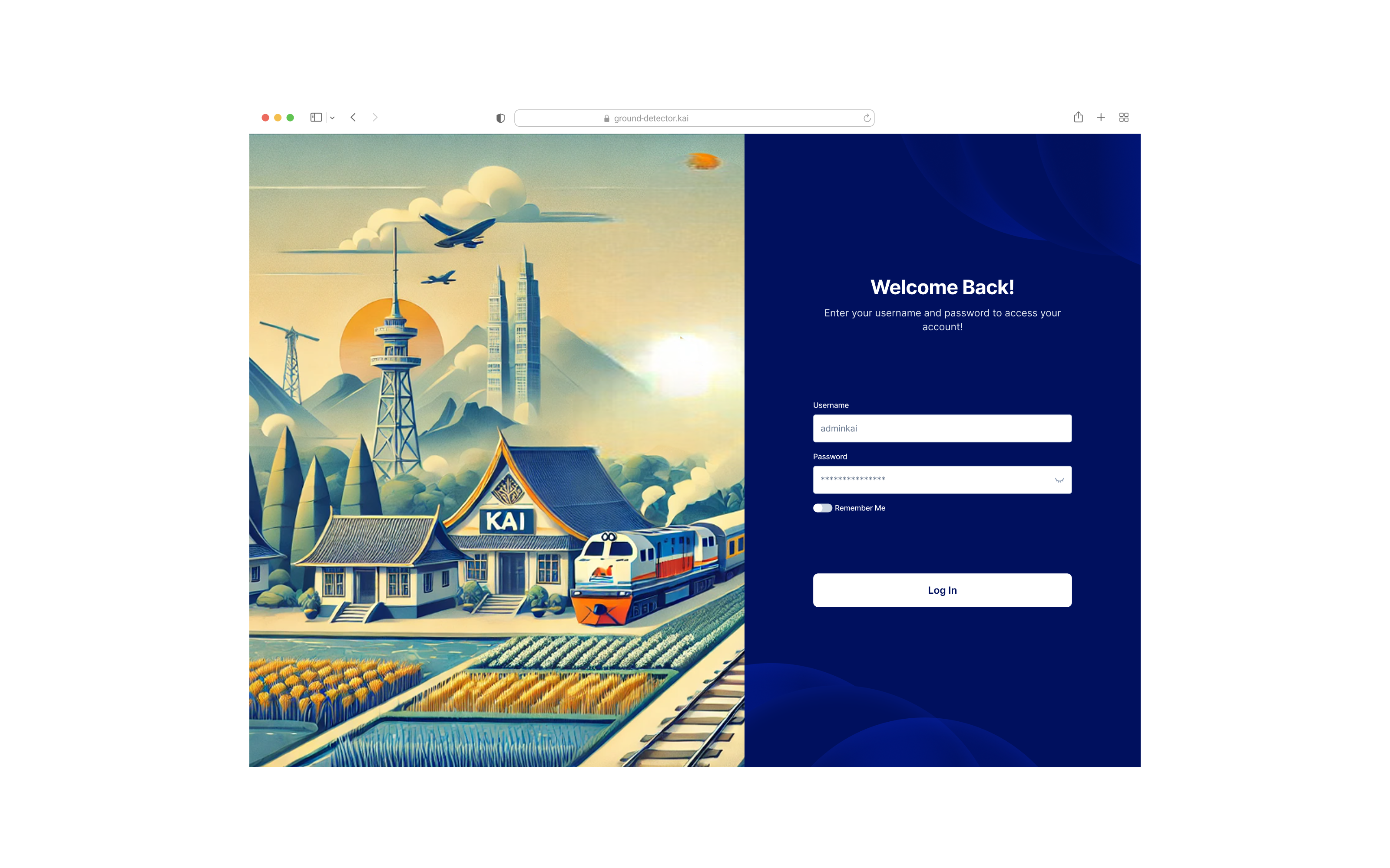 GROUND DETECTOR MONITORING DASHBOARD preview